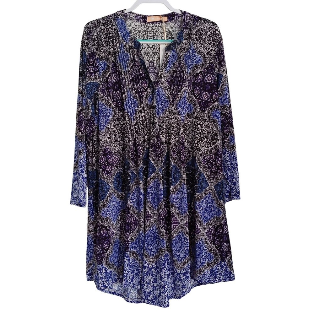 La Cera Nightgown House Dress 3X NWT Lounge Pockets Soft Lightweight